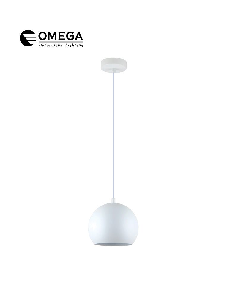 גוף תאורה תלוי יסמין קטן E27 לבן גוף תאורה תלוי יסמין קטן E27 לבן