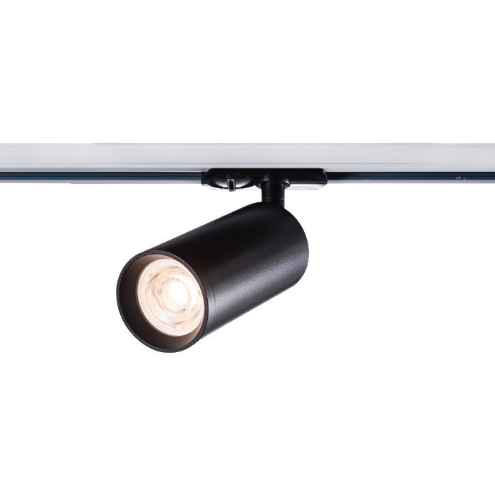 רול.6 לפס צבירה שחור 60x130 מ"מ כולל נורה GU10 בהספק 7W רול.6 לפס צבירה שחור 60x130 מ"מ כולל נורה GU10 בהספק 7W