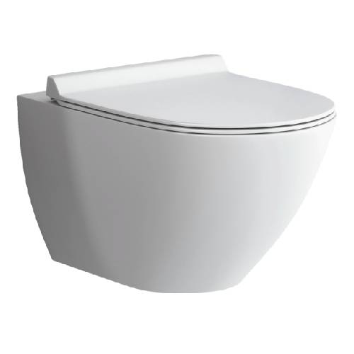אסלה תלויה רימלס Galis 55 Wall Hung WC גאליס 55 לבן מט אסלה תלויה רימלס Galis 55 Wall Hung WC גאליס 55 לבן מט