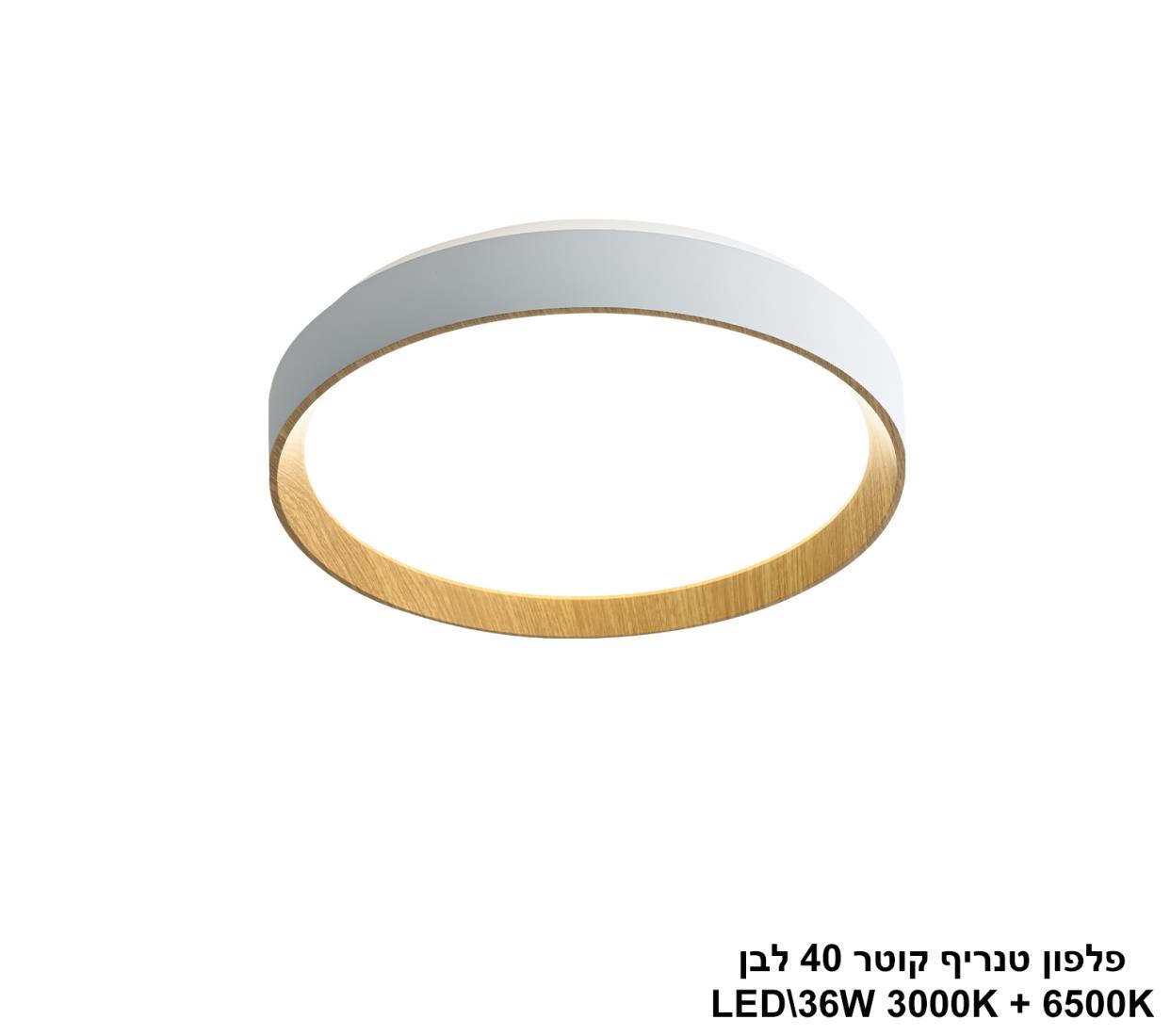 פלפון טנריף קוטר 40 לבן LED פלפון טנריף קוטר 40 לבן LED