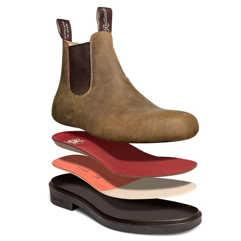 נעל מגף חום רדבק WHISTLER – PIPELINE TAN נעל מגף חום רדבק WHISTLER – PIPELINE TAN