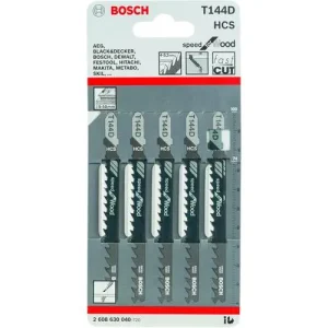 סט 5 להבי מסורית (מסור הלוך ושוב) לעץ T144D BOSCH